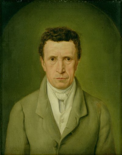 Portrait of Johann Friedrich Nikolaus Oldach by Julius Oldach